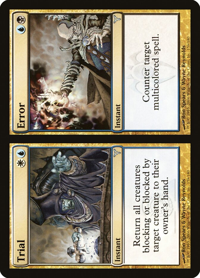Tentativa / Erro / Trial / Error - Magic: The Gathering - MoxLand