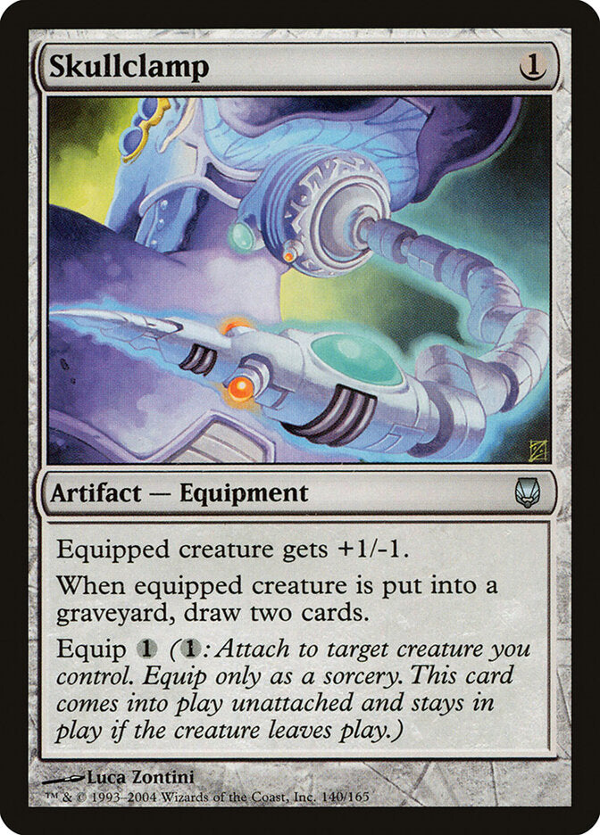 Pinça Craniana / Skullclamp - Magic: The Gathering - MoxLand