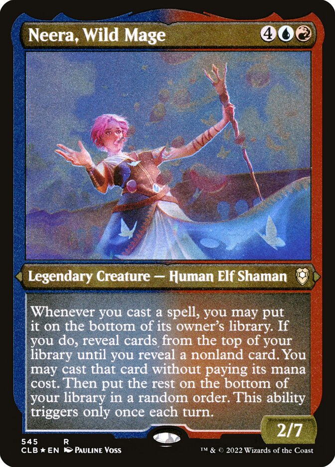 Neera, Maga Selvagem / Neera, Wild Mage - Magic: The Gathering - MoxLand
