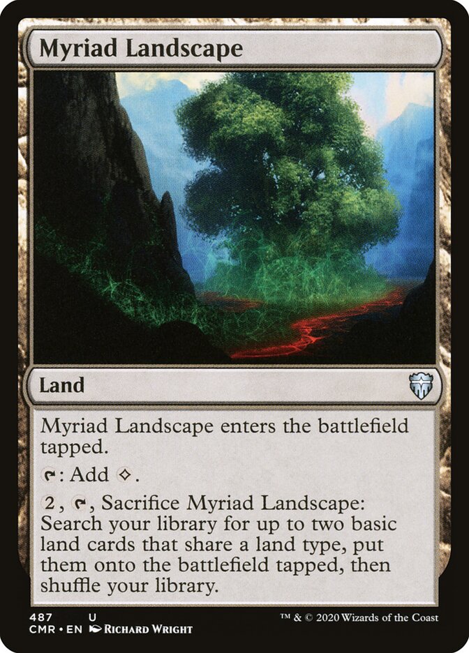 Paisagem Infinita / Myriad Landscape - Magic: The Gathering - MoxLand