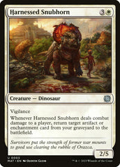 Nodocórneo de Arnês / Harnessed Snubhorn - Magic: The Gathering - MoxLand