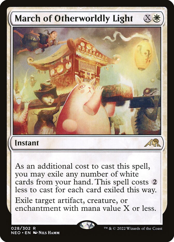 Marcha da Luz de Outro Mundo / March of Otherworldly Light - Magic: The Gathering - MoxLand