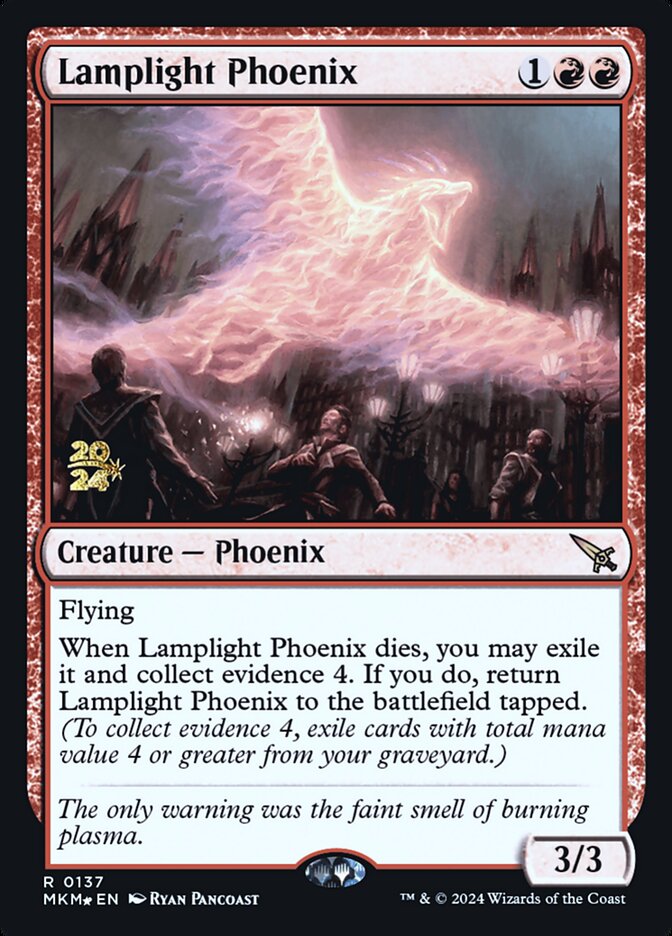 Fênix de Lampião / Lamplight Phoenix - Magic: The Gathering - MoxLand