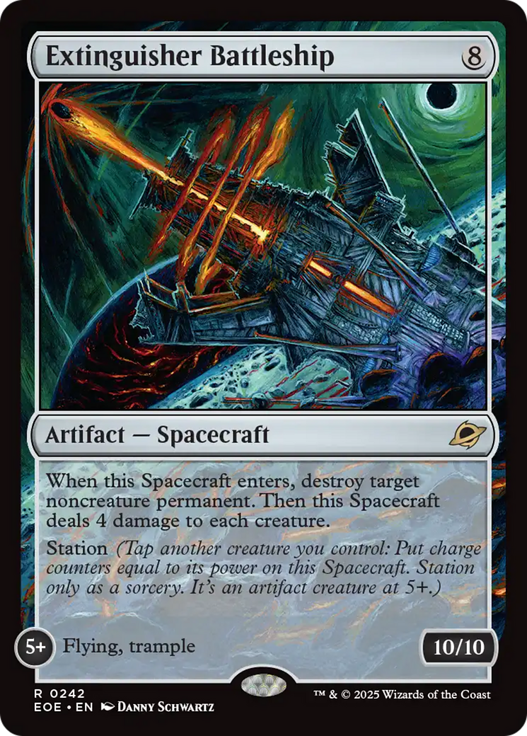 Nave de Batalha Extintora / Extinguisher Battleship - Magic: The Gathering - MoxLand