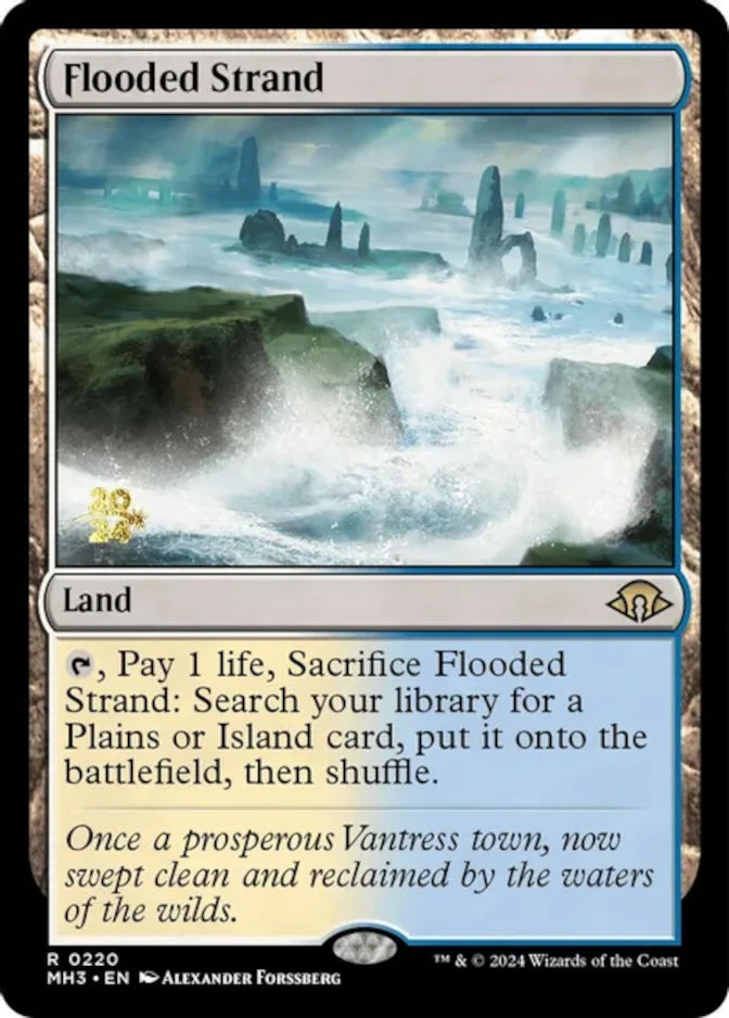 Praia Inundada / Flooded Strand - Magic: The Gathering - MoxLand