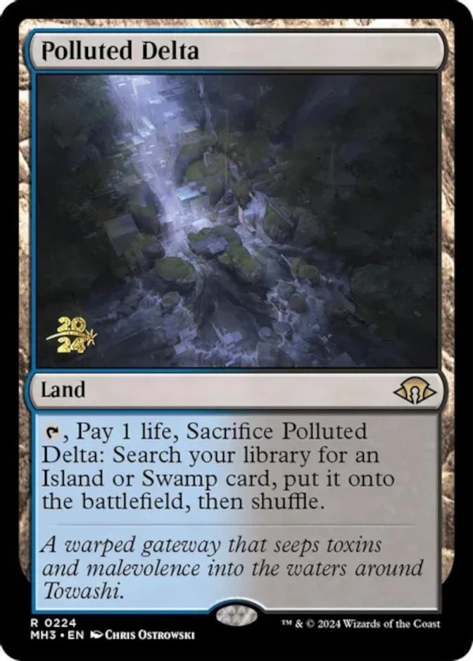 Delta Poluído / Polluted Delta - Magic: The Gathering - MoxLand