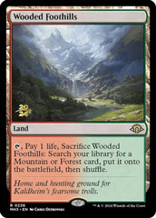 Contraforte Arborizado / Wooded Foothills - Magic: The Gathering - MoxLand