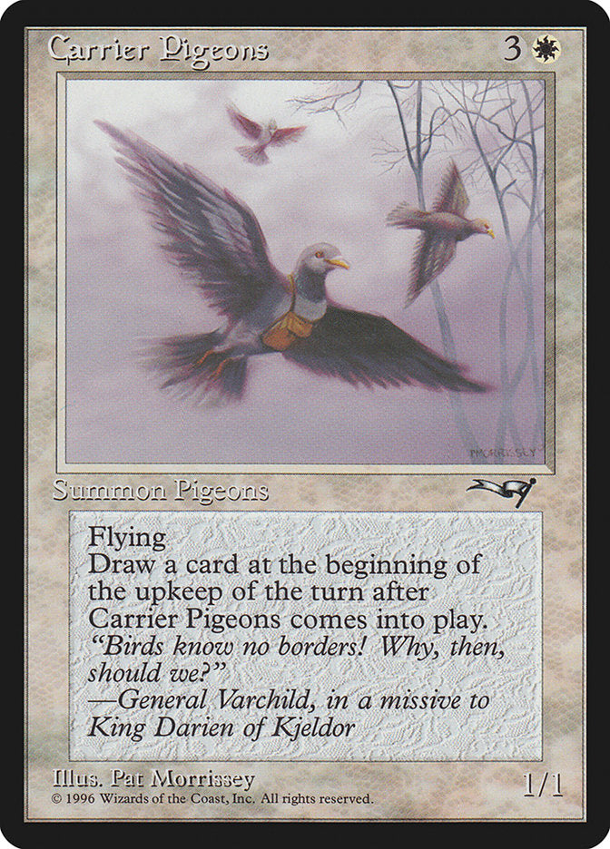 Pombos-Correio / Carrier Pigeons - Magic: The Gathering - MoxLand