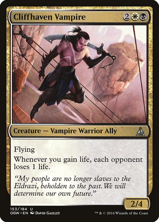 Vampiro de Porto Altivo / Cliffhaven Vampire - Magic: The Gathering - MoxLand