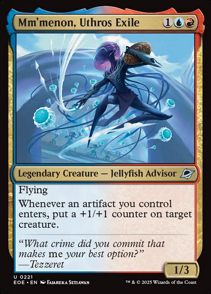 Mm'menon, Pária de Uthros / Mm'menon, Uthros Exile - Magic: The Gathering - MoxLand