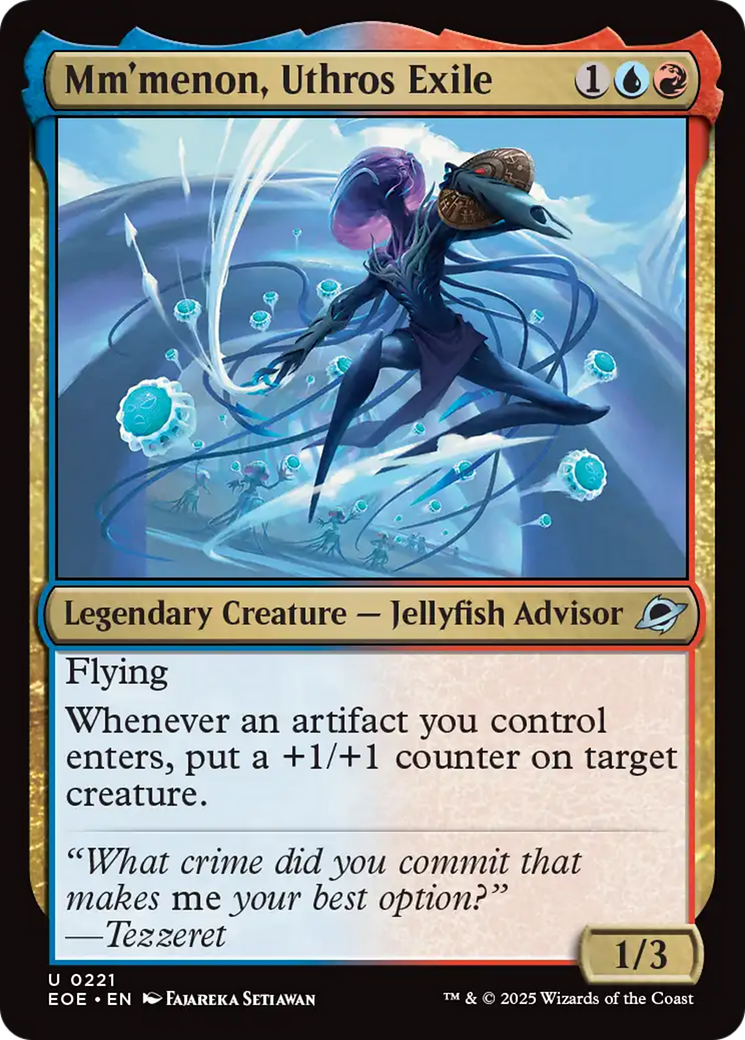Mm'menon, Pária de Uthros / Mm'menon, Uthros Exile - Magic: The Gathering - MoxLand
