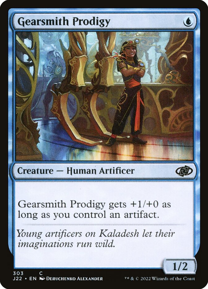 Prodígio da Engrenaria / Gearsmith Prodigy - Magic: The Gathering - MoxLand