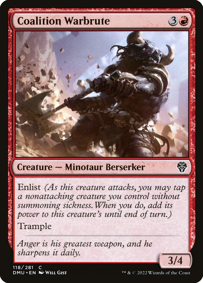 Bruto de Guerra da Coalizão / Coalition Warbrute - Magic: The Gathering - MoxLand