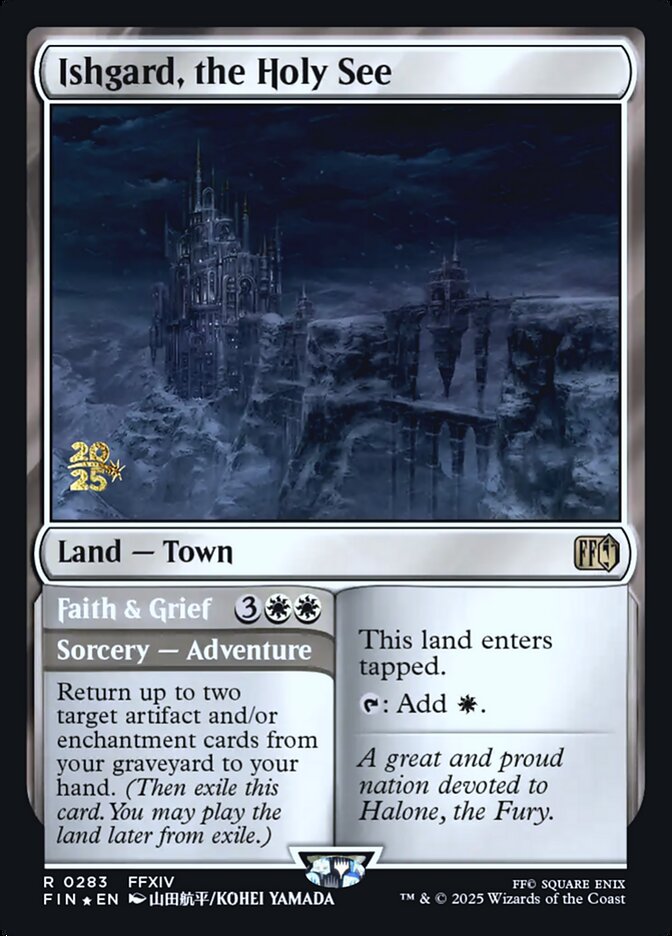 Ishgard, the Holy See / Faith & Grief - Magic: The Gathering - MoxLand
