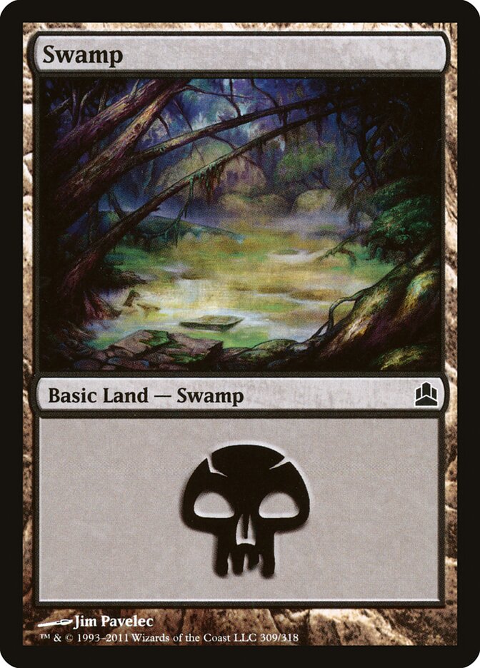 Pântano / Swamp - Magic: The Gathering - MoxLand