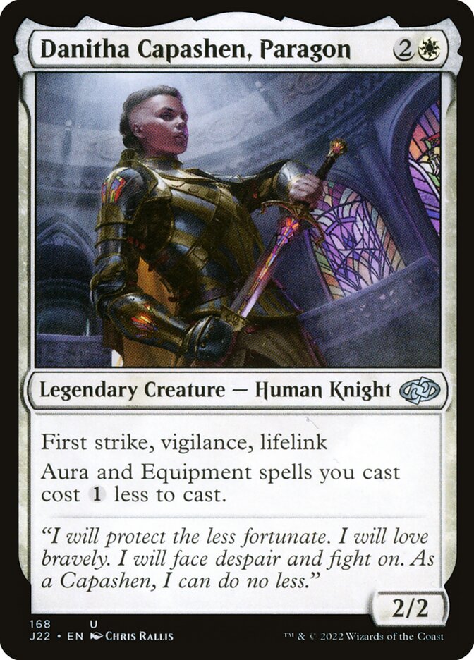 Danitha Capashena, Paradigma / Danitha Capashen, Paragon - Magic: The Gathering - MoxLand