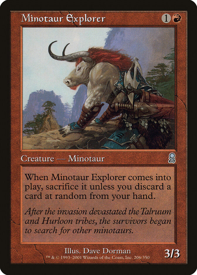 Minotauro Explorador / Minotaur Explorer - Magic: The Gathering - MoxLand