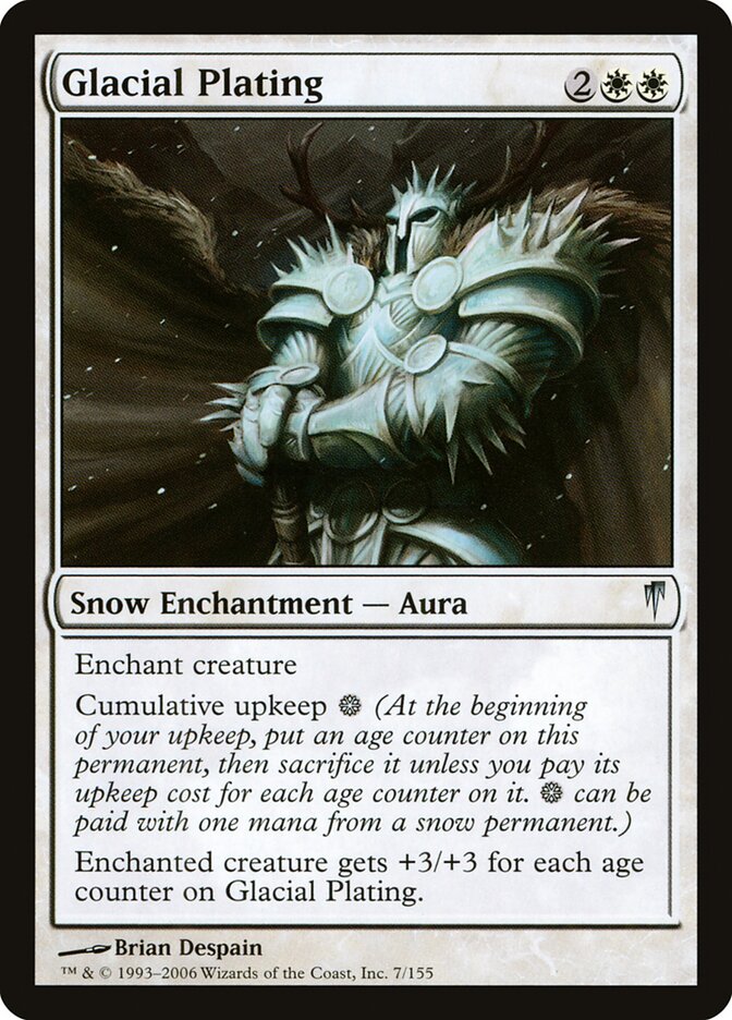 Armadura Glacial / Glacial Plating - Magic: The Gathering - MoxLand