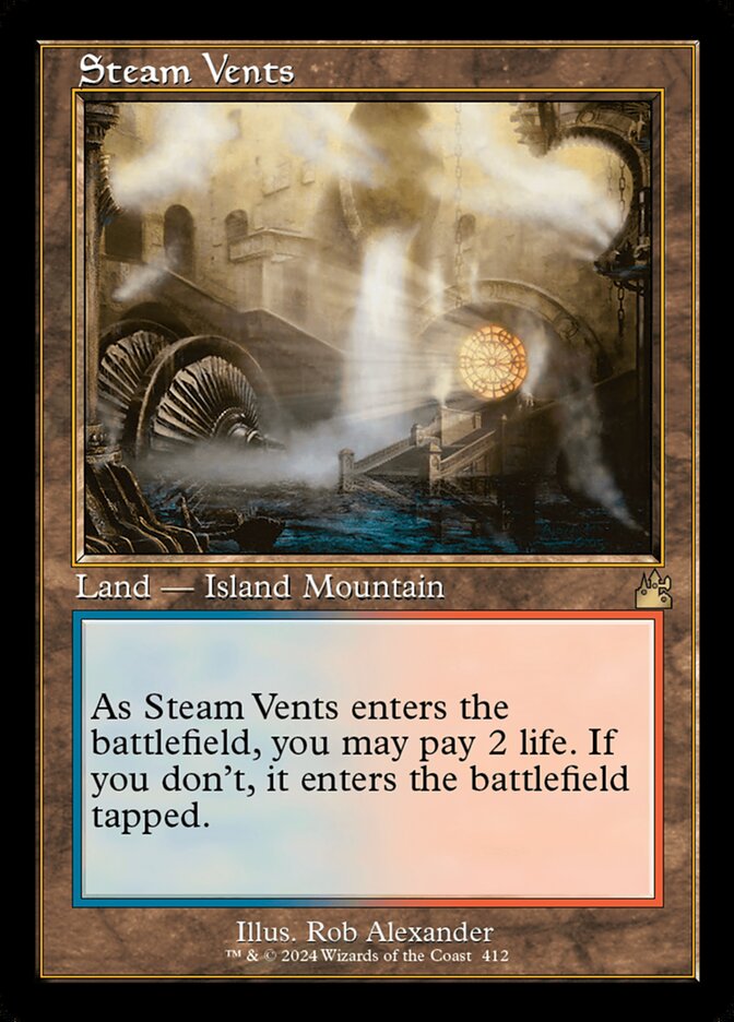 Bueiros de Vapor / Steam Vents - Magic: The Gathering - MoxLand