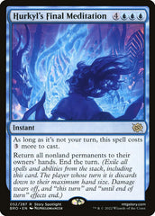 Meditação Final de Hurkyl / Hurkyl's Final Meditation - Magic: The Gathering - MoxLand