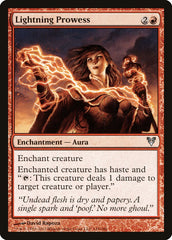 Maestria com Relâmpagos / Lightning Prowess - Magic: The Gathering - MoxLand