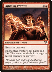 Maestria com Relâmpagos / Lightning Prowess - Magic: The Gathering - MoxLand