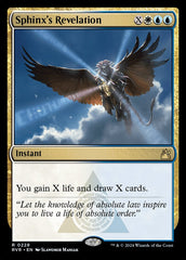 Revelação da Esfinge / Sphinx's Revelation - Magic: The Gathering - MoxLand