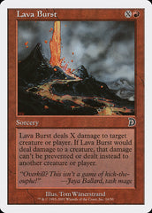 Explosão de Lava / Lava Burst - Magic: The Gathering - MoxLand