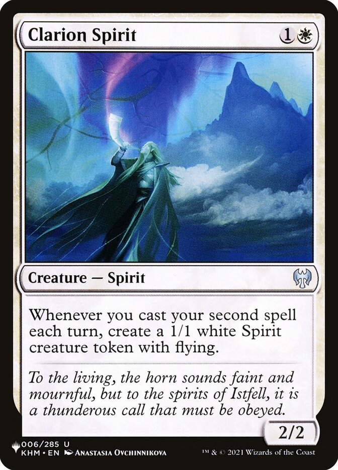 Espírito do Clarim / Clarion Spirit - Magic: The Gathering - MoxLand