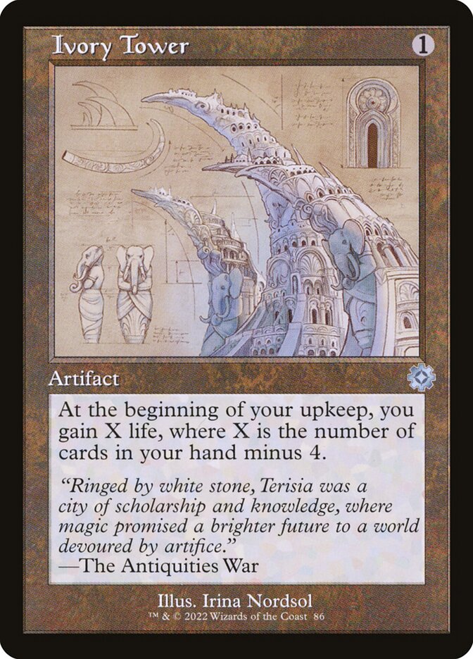 Torre de Marfim / Ivory Tower - Magic: The Gathering - MoxLand