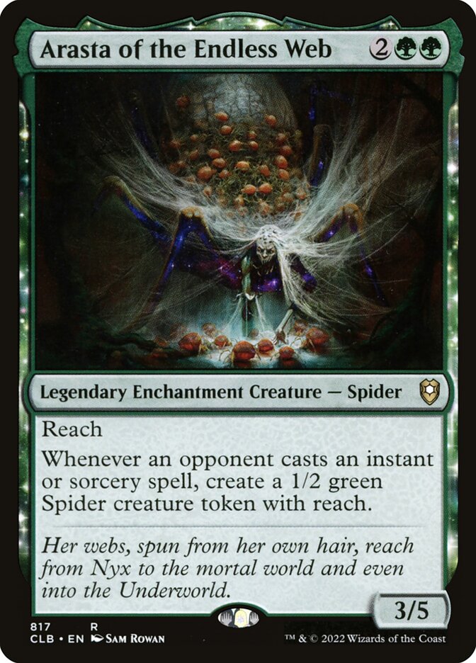 Arasta da Teia Infinita / Arasta of the Endless Web - Magic: The Gathering - MoxLand