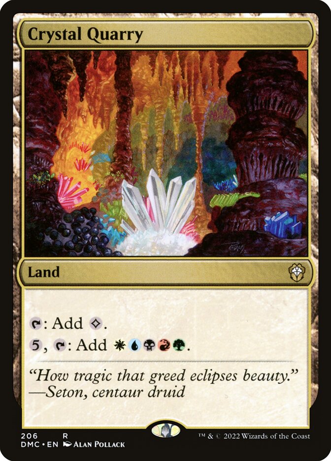 Mina de Cristal / Crystal Quarry - Magic: The Gathering - MoxLand