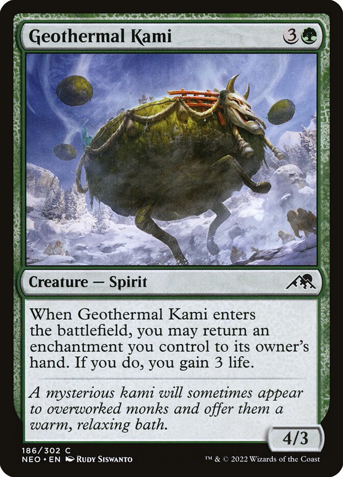 Kami Geotérmico / Geothermal Kami - Magic: The Gathering - MoxLand