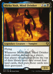 Mirko Vosk, Sugador de Mentes / Mirko Vosk, Mind Drinker - Magic: The Gathering - MoxLand