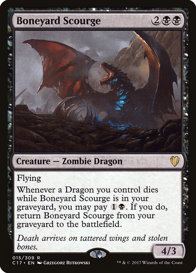 Flagelo do Ossário / Boneyard Scourge - Magic: The Gathering - MoxLand