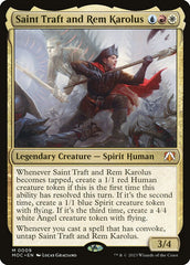 Santo Traft e Rem Karolus / Saint Traft and Rem Karolus - Magic: The Gathering - MoxLand
