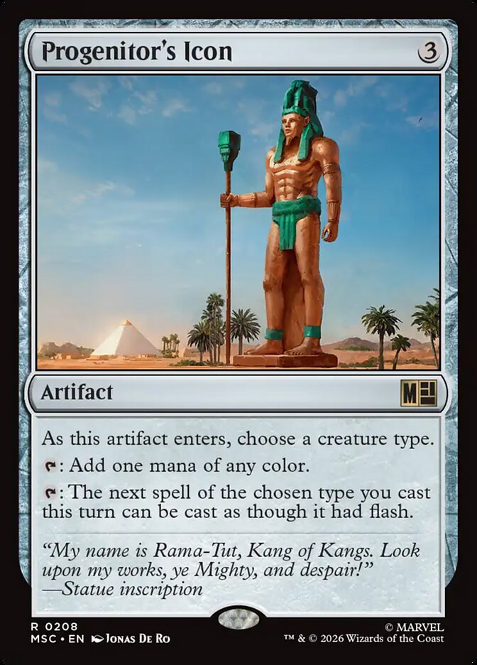 Ícone de Progenitor / Progenitor's Icon - Magic: The Gathering - MoxLand