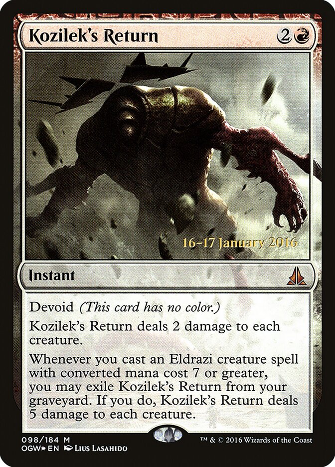Retorno de Kozilek / Kozilek's Return - Magic: The Gathering - MoxLand