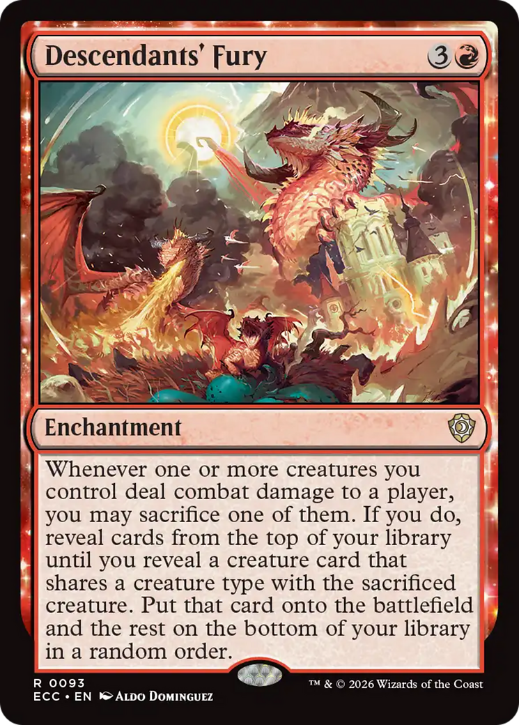 Descendants' Fury / Descendants' Fury - Magic: The Gathering - MoxLand