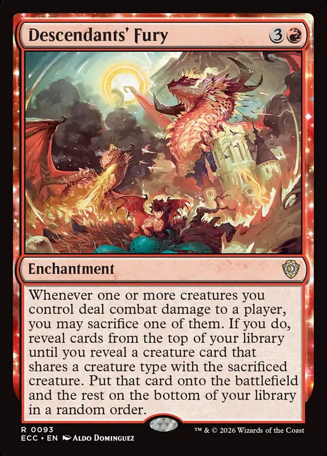 Descendants' Fury / Descendants' Fury - Magic: The Gathering - MoxLand