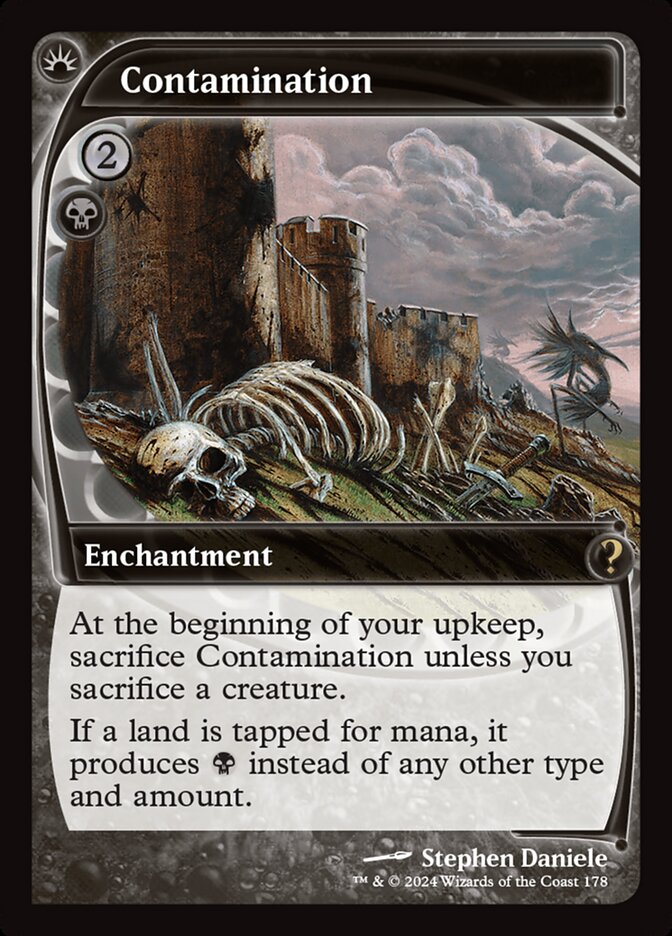 Contaminação / Contamination - Magic: The Gathering - MoxLand