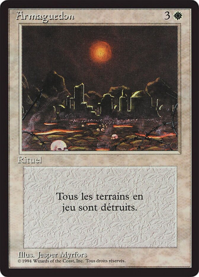 Armagedom / Armageddon - Magic: The Gathering - MoxLand
