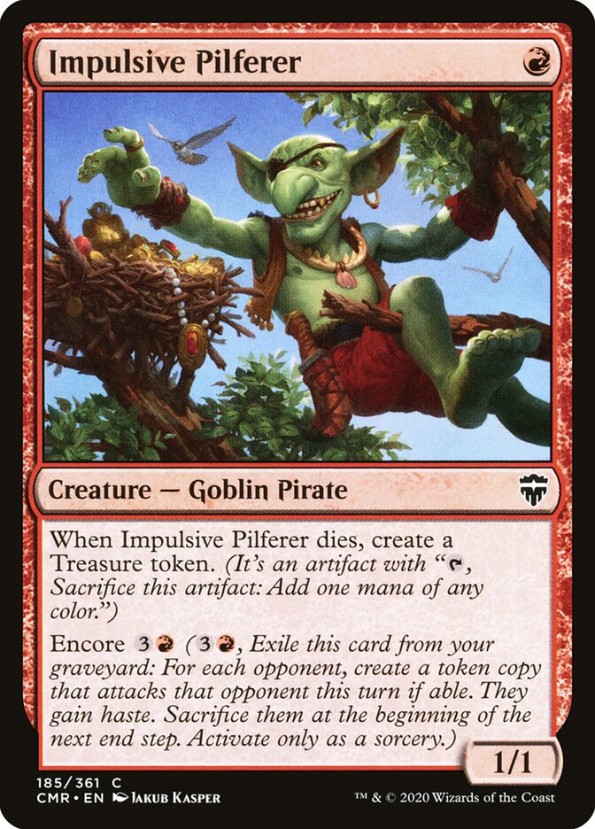 Gatuno Impulsivo / Impulsive Pilferer - Magic: The Gathering - MoxLand