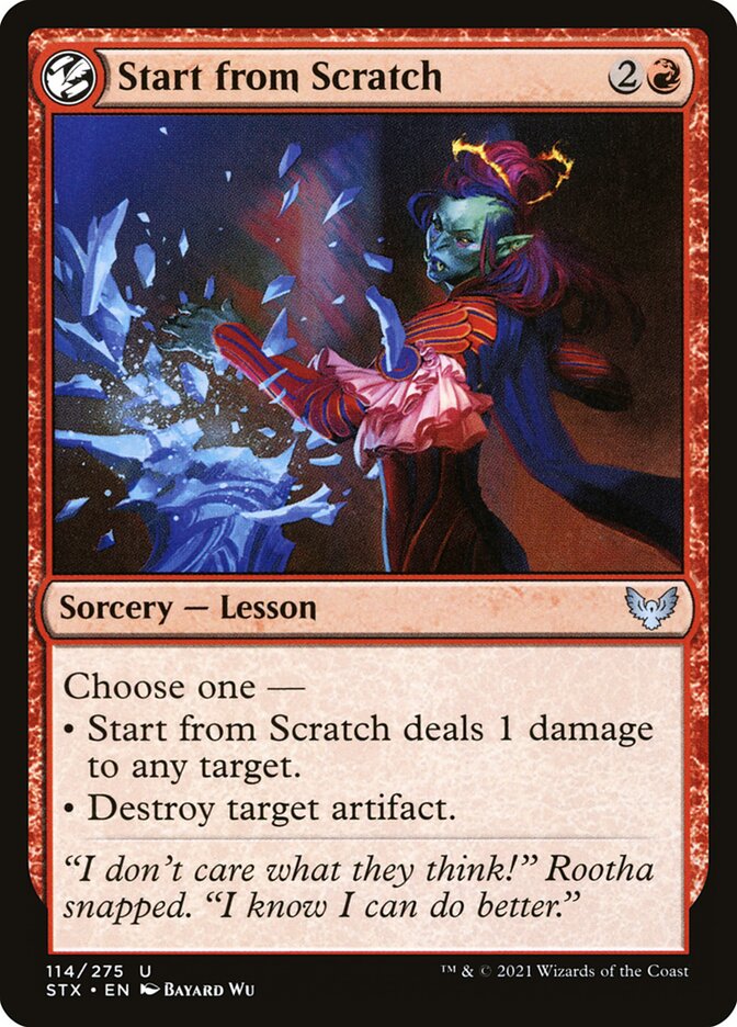 Começar do Zero / Start from Scratch - Magic: The Gathering - MoxLand