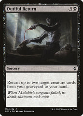 Retorno Obediente / Dutiful Return - Magic: The Gathering - MoxLand