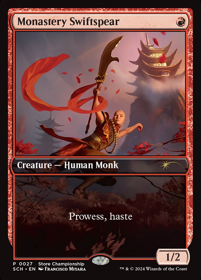 Lança Veloz do Monastério / Monastery Swiftspear - Magic: The Gathering - MoxLand