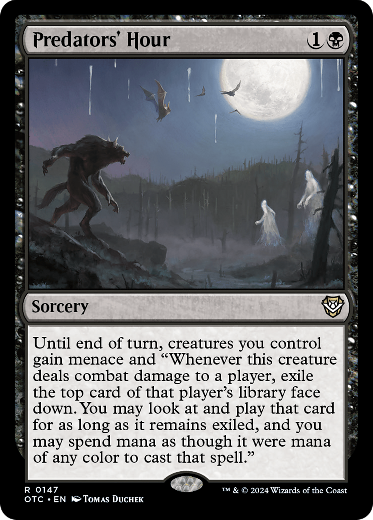 Hora dos Predadores / Predators' Hour - Magic: The Gathering - MoxLand