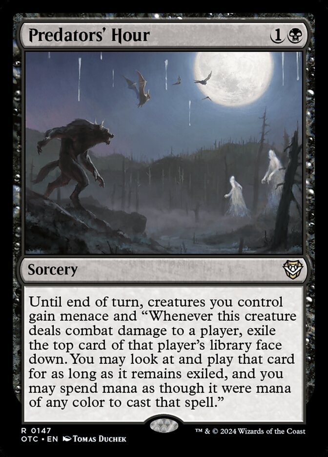 Hora dos Predadores / Predators' Hour - Magic: The Gathering - MoxLand