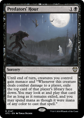 Hora dos Predadores / Predators' Hour - Magic: The Gathering - MoxLand