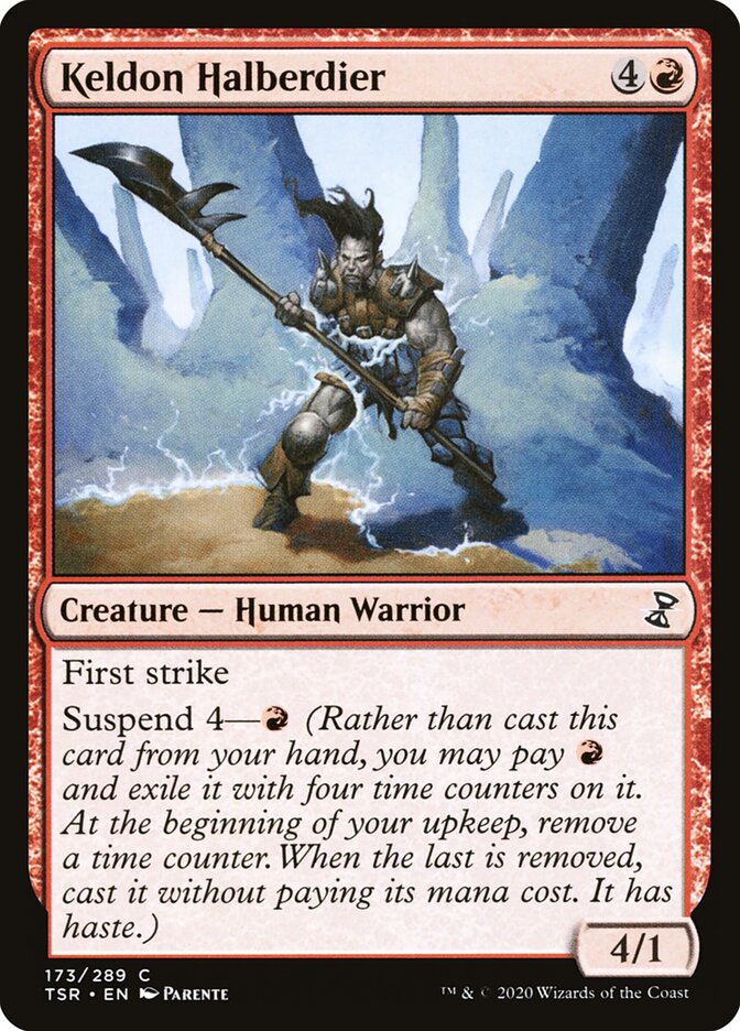 Alabardeiro Keldoniano / Keldon Halberdier - Magic: The Gathering - MoxLand